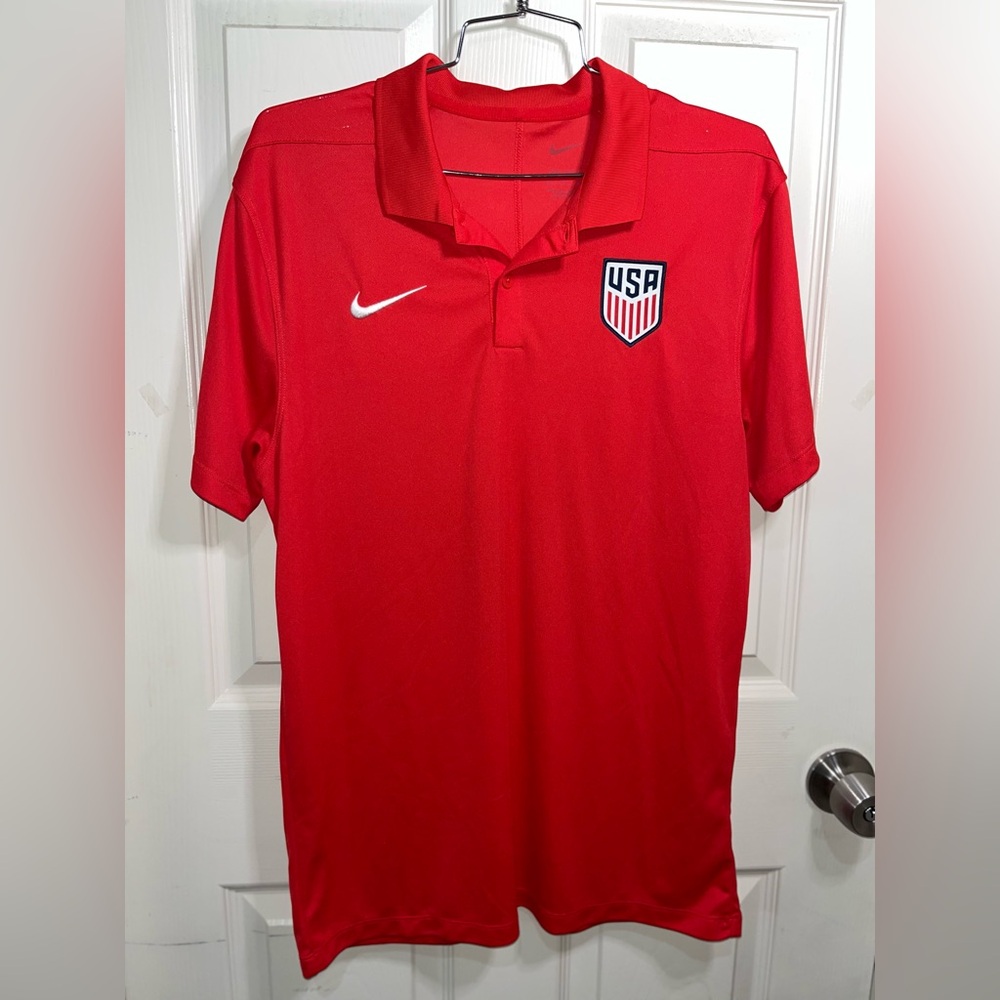 Nike Red Dri-FIT Performance Shirt